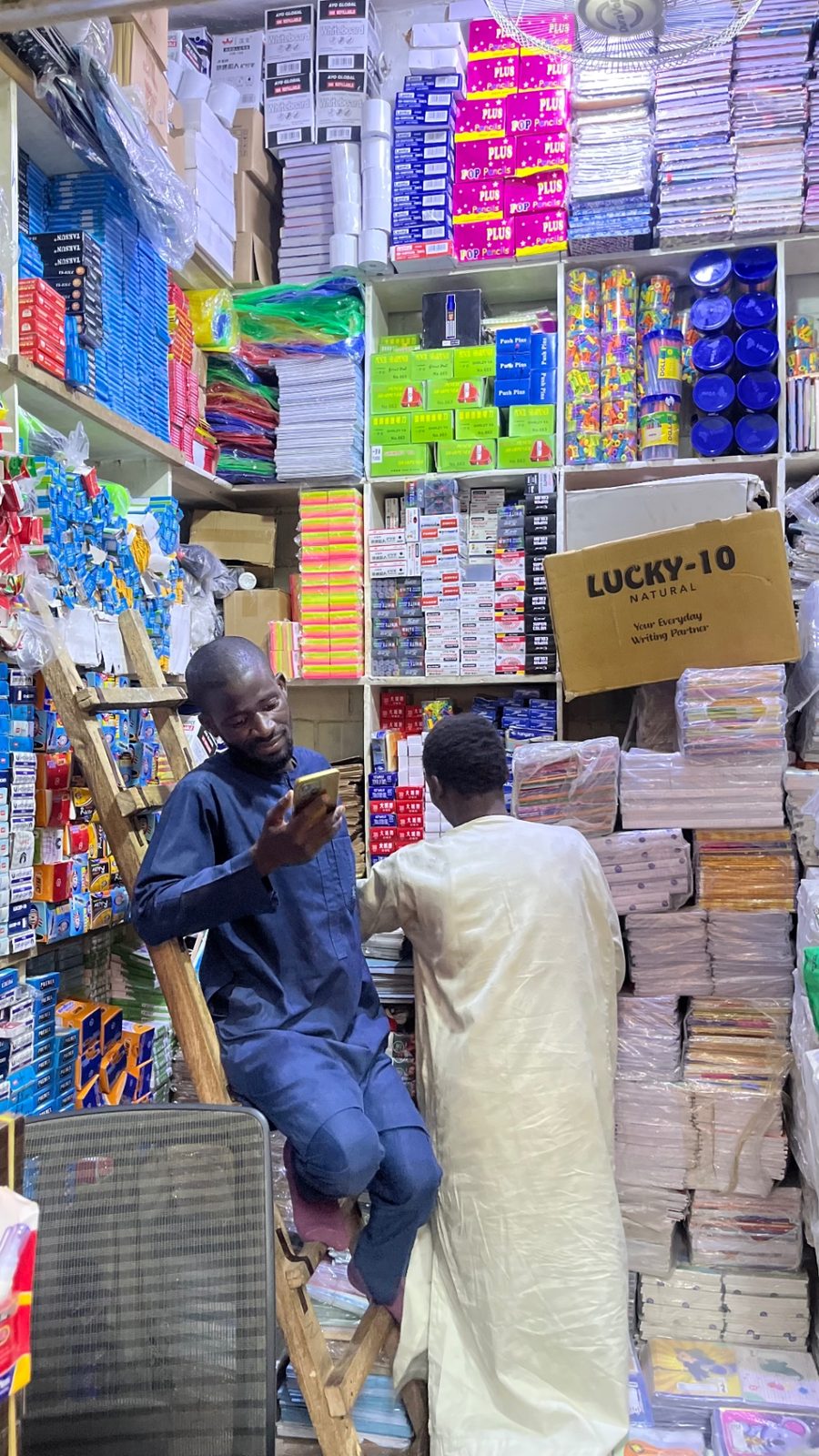 School Supplies at Umar Buba Bobbo Bookshop